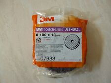 3M - Scotch brite Disque de décapage XT-DC - Violet - dia. 100 mm X 13 mm  2 Pcs