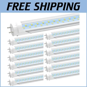 24W T8 LED Tube Light Bulbs, 5000K Daylight, 3000LM - 12-Pack for Bright Spaces - Picture 1 of 9
