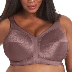 Playtex 18 Hour 4693 Ultimate Shoulder Comfort Wireless Bra Sparrow Brown 36D - Picture 1 of 8