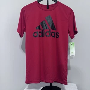 adidas Boys' clima Performance Logo T-Shirt - Picture 1 of 6