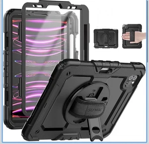 Stoßfeste Hülle Cover Schultergurt Displayschutzfolie für iPad Pro 11" 2018/22 - Bild 1 von 17