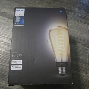 Philips Hue White Ambiance Dimmable Smart Filament ST23 (563908) -FREE SHIPPING - Picture 1 of 5