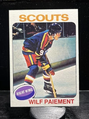 Wilf Paiement #195 1975-76 Topps Kansas City Scouts - Image 1 of 2