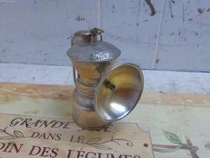 Miners BALDWIN 1906 CARBIDE LAMP NICKEL PLATED- working order - Picture 1 of 6