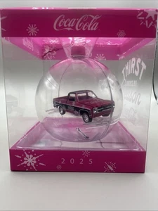 M2 Machines 2025 Coca-Cola Ornaments - 1976 GMC Sierra Grande 15 - Picture 1 of 5