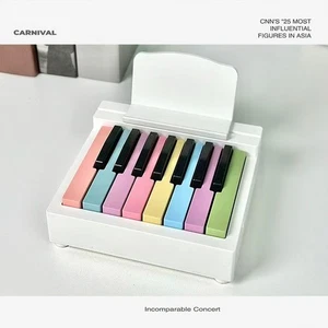 Piano pequeño de 9 teclas, mini piano, adorno creativo de escritorio, puede tocar el piano - Imagen 1 de 10