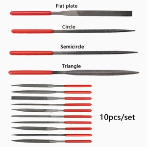 Small Needle File Precision Micro Files Craft Watchmaker Metal Work Tools Grip - Picture 1 of 23