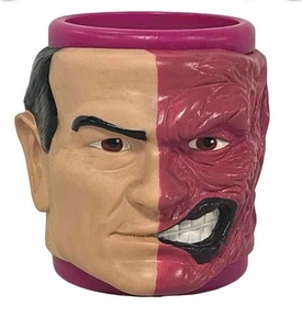 Applause 1995 Batman Forever Two Face 3D Mug DC Comics - Great Condition - Picture 1 of 6