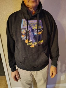Disney Darkwing Duck the terror grauer Hoodie. Zuni Sportswear Tag XL Better Fit L - Bild 1 von 9