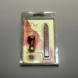 Manuscript Decorative Sealing Wax Letter “ M” NIP - Picture 1 of 4