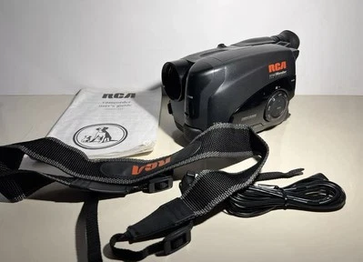 RCA CC641 Camcorder (TESTED & WORKING) with Manual, Strap, NO BATTERY OR CHARGER - Image 1 of 4