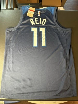 Naz Reid Minnesota Timberwolves Autograph Signed Jersey NBA Invest Hot PSA COA - Image 1 of 4
