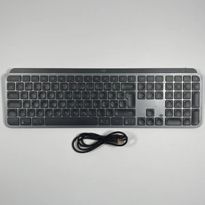 Logitech MX Keys Illuminated Wireless Keyboard with Bluetooth, USB-C - PC/Mac - Picture 1 of 5