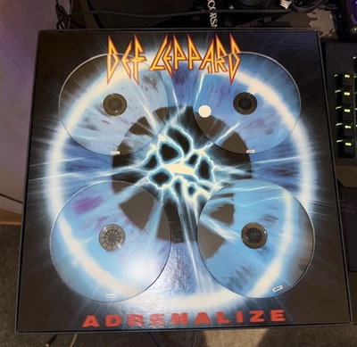 Def Leppard - Limited Edition CD Singles Collector's Box (UK 4 x CD Box Set) - Image 1 of 2