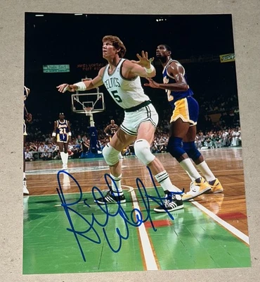 FOTO 8 X 10 FIRMADA POR Bill Walton autografiada nba hof Boston Celtics Foto 1 de 2