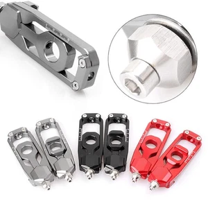 Ajustadores de cadena traseros tensor apto para Yamaha MT09 FZ09 2013 2014 2015 2016 2017 po - Imagen 1 de 12