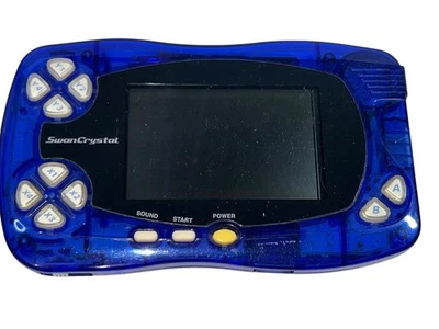 Bandai WonderSwan Swan Crystal Clear Blue Console only Japan retro game WS - Image 1 of 2