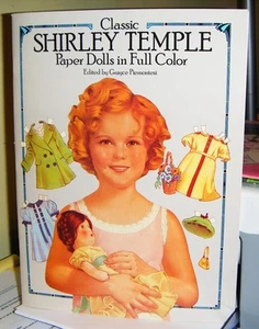 Muñecas de papel Shirley Temple 1986 clásicas a todo color Dover sin cortar como nuevas en libro  - Imagen 1 de 1
