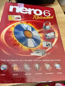 Nero 6 Reloaded SEALED RETRO SOFTWARE Windows XP - Picture 1 of 2