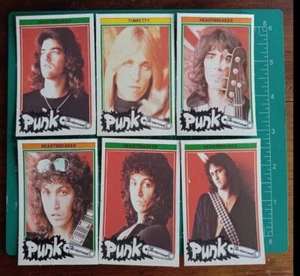 1977 MONTY GUM PUNK ROOKIE Karte Tom Petty Heartbreakers KOMPLETTES BAND 6ER SET - Bild 1 von 2