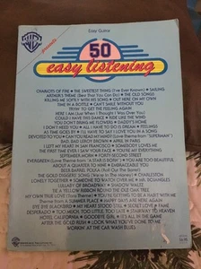 WB Presents 50 Easy Listening - Easy Guitar 1981 Vintage - Bild 1 von 8