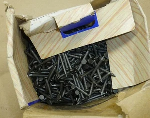 Quick Build 1-1/2 in Steel Fluted Masonry Nails 5 lb. Box - Picture 1 of 2