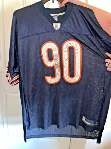 OFFICIAL NFL EQUIPMENT JERSEY 2XL 90 JULIUS PEPPERS CHICAGO BEARS Cover