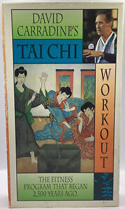 David Carradine's Tai Chi Workout VHS 1993 **Buy 2 Get 1 Free**