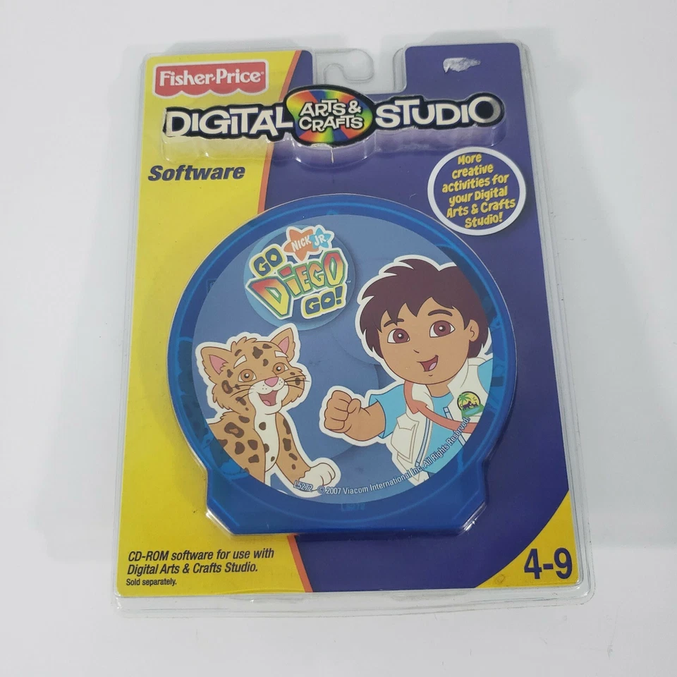 Fisher-Price Digital Arts and Crafts Studio-Go Diego Go Software  - Image 1 of 1