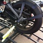 Convenient Fastening Webbing Belt for Motorcycle Rear Wheel Securement