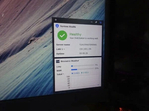 Synology DS716+II 2-Bay NAS w/ (2x) 3tb WD RED HDDs in raid - LATEST DSM 7.2.2 - Picture 1 of 10