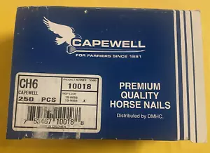 (250-Box) Capewell Classic CH6 Horseshoe Nails For Farriers , Free Shipping!!! - Picture 1 of 1