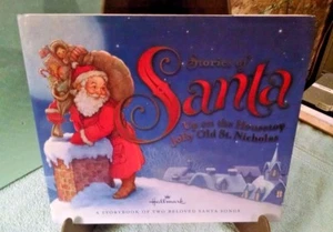 EXCELLENT CONDITION "STORIES OF SANTA" by Hallmark, HARDCOVER CHRISTMAS BOOK - Bild 1 von 9