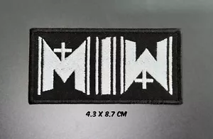 Motionless In White Embroidered Patch Badge Iron Sew on Applique Jacket Jean - Picture 1 of 1