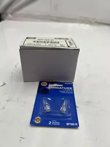 (10 Pack of 2) NAPA OE Quality Miniature Bulb BP168N C-2F 0.40 in / 10.2 mm - Picture 1 of 8