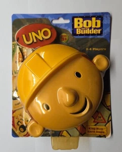 Uno Bob the Builder King Size Kids Card Game with Case - Picture 1 of 2