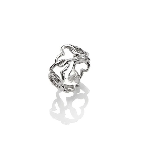 Anello Giovanni Raspini Cuore Intrecci 9895 (misura 14) - Immagine 1 di 1