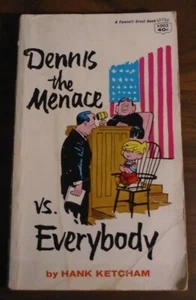 Dennis The Menace Vs Everybody Hank Ketcham 5th Fawcett Printing 1967 - Picture 1 of 7