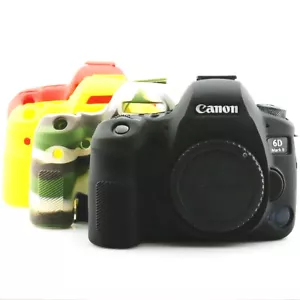 Silicone Case Camera Body Bag For Can&n eos 5D3 5D4 5DR 6DII 6D2 Mark II Rubber - Picture 1 of 40