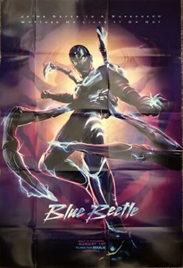 BLUE BEETLE - DC MOVIE PROMO POSTER (NEW) DOIBLE SIDED 26x39 - Picture 1 of 1