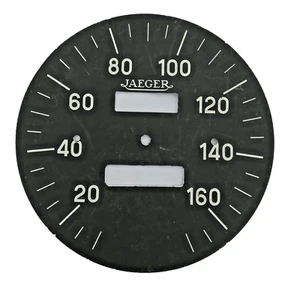 QUADRANTE CONTACHILOMETRI JAEGER KM/H 160 DIAL ODOMETER SPEEDOMETER - Imagen 1 de 1
