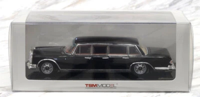 1964 MERCEDES 600 PULLMAN 6 DOOR BLACK - TRUESCALE MINIATURES TSM164335 1/43 - Image 1 of 4