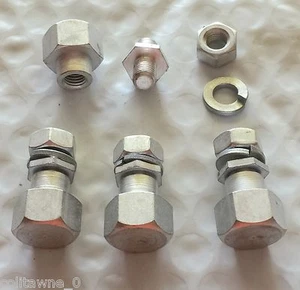 Harley Panhead Luggage Rack Studs & Nut Kit OEM# 53457-52 52-57 Luggage Carrier - Picture 1 of 4