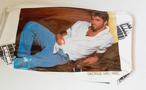 Bolso de Mano George Michael Original 1988 Vintage Sin Usar - Imagen 1 de 5