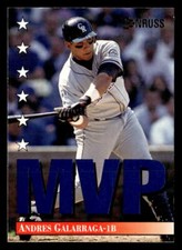 Andres Galarraga 1994 Donruss  Card #4 Colorado Rockies