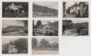 Cumbria, Lake District x 8 Postcards, Grasmere, Hawkshead etc. Used, Unused. - Picture 1 of 7