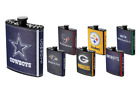 NFL Flask 7oz w Funnel Synthetic (no metal detector issue) All Teams Brand New! Only $16.99 on eBay