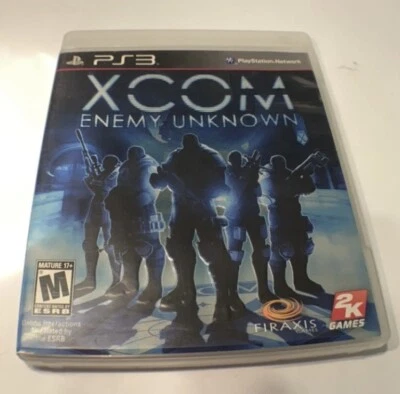 Videojuego XCOM Enemy Unknown (Sony PlayStation 3, 2012) PS3 con manual, USADO Foto 1 de 4