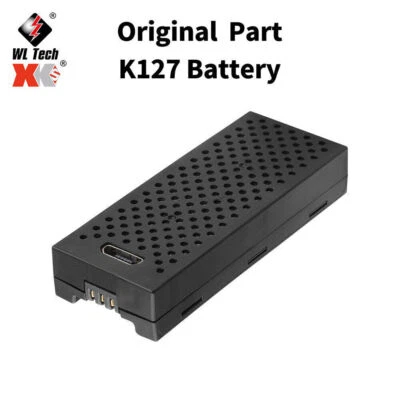 WLtoys XK K127 3.7V 400mAh 20C Battery  RC Helicopter Spare Parts K127.0010 - Image 1 of 4