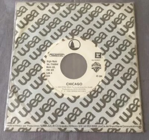 CHICAGO - YOU'RE NOT ALONE - 1988 MEXICAN 7" SINGLE CS WLP CLASSIC ROCK - Picture 1 of 3